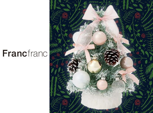 ◆デスクトップツリー リボンL ピンク