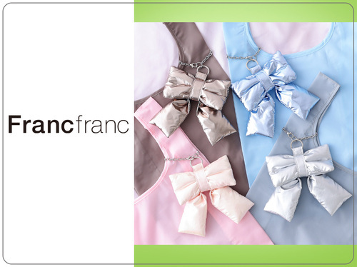 バッグチャーム エコバッグ リボン（ゴールド／ライトピンク／ブルー／シルバー 各種）