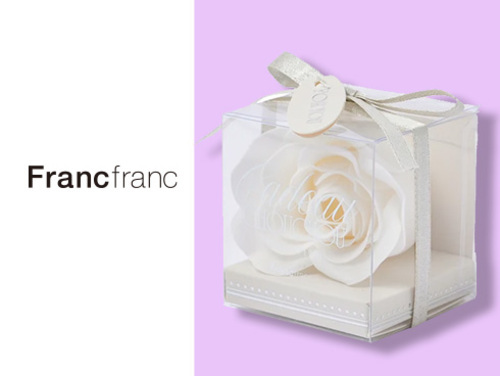 ◆カドーシュシュ バスペタル ミニ ホワイト…280円