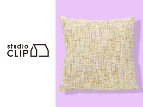 ◆中綿入り起毛クッション…2,000円（税込）