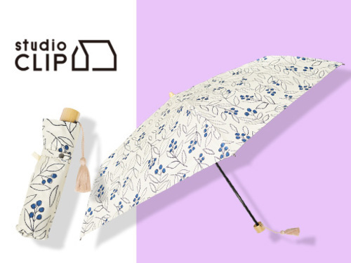 ◆木のみプリントPUミニ日傘…2,990円（税込）