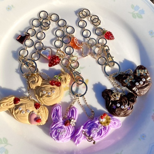 ホイップアニマルバッグチャーム