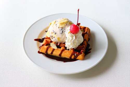 クッキークリーム＆ワッフル