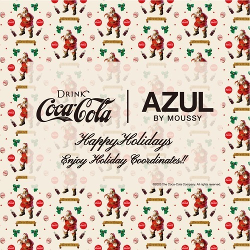 AZUL BY MOUSSYがCoca-Cola®とのコラボ