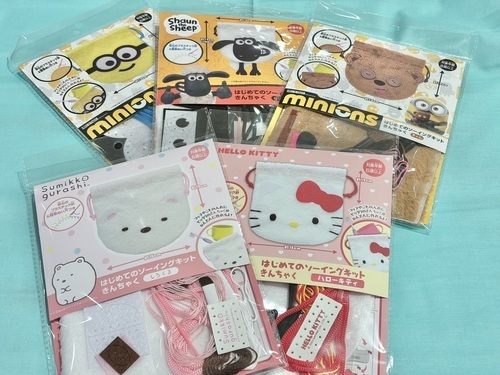 はじめてのソーイングキット　巾着　税込¥880