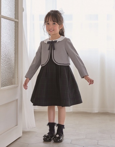 チェックネイビー