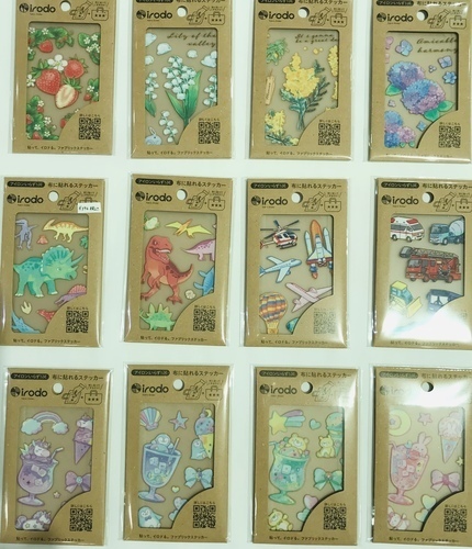 布に貼れるステッカー　irodo(イロド)