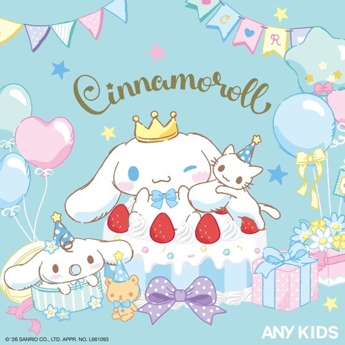 🎂シナモロール×ANY KIDS🎂