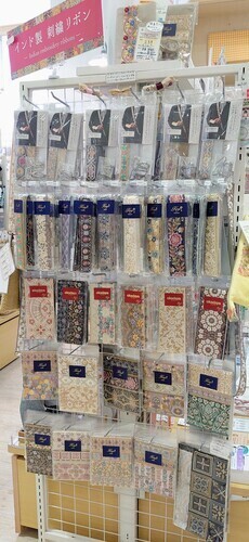 人気のインド刺繍リボン入荷しました