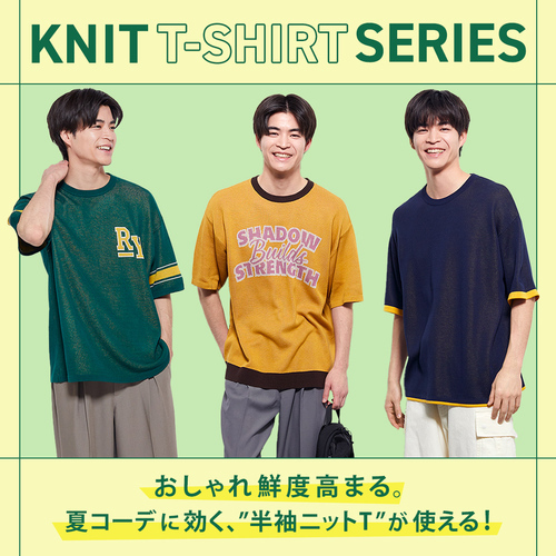 ☆新作　メンズ　ニットT☆