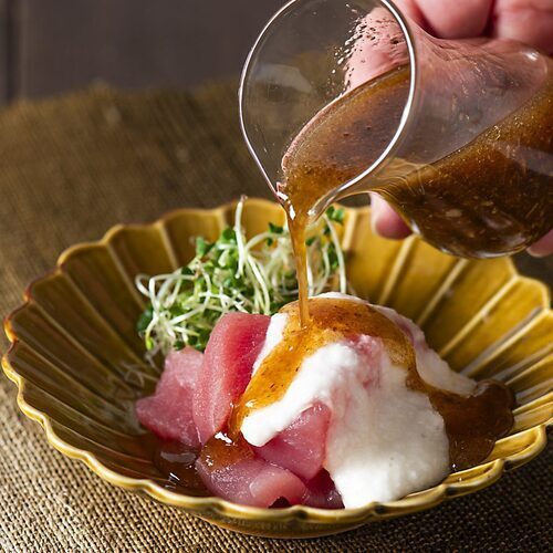 鮪のやまかけに！