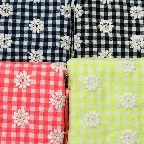 夏にピッタリな刺繍生地をご紹介！