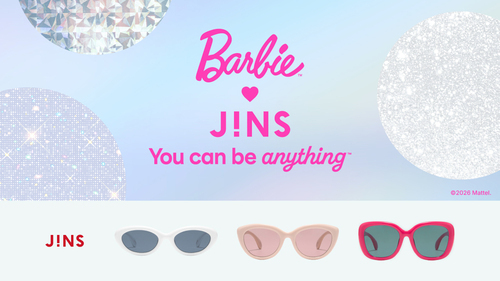 世界で最も有名なファッションドールBarbie™とJINSのコラボコレクションが登場！